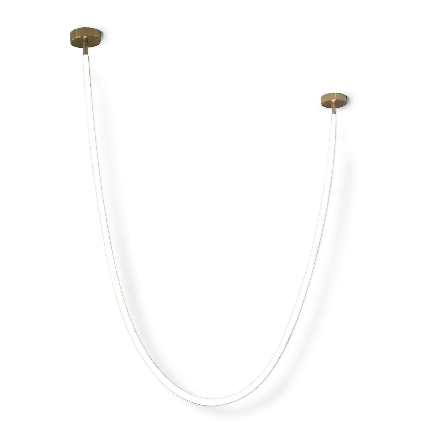 Contemporary LED Suspension Light Custom Length Hanging Pendant