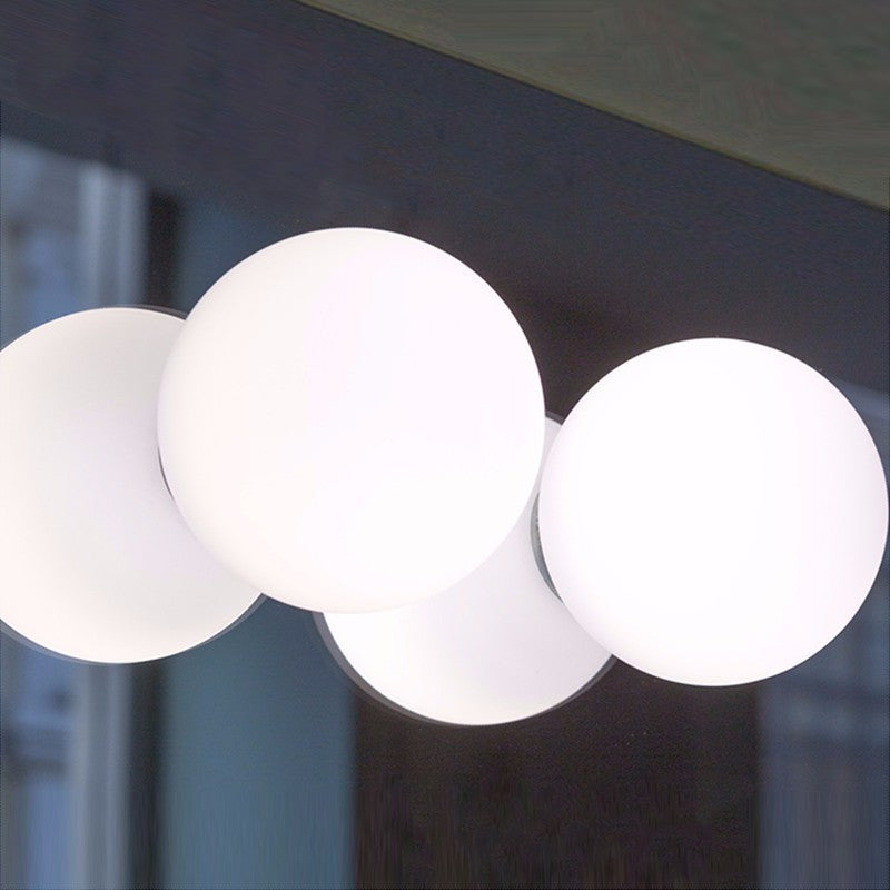 Modern Bubble Sphere Ceiling Light Elegant Flush Mount for Sitting Room