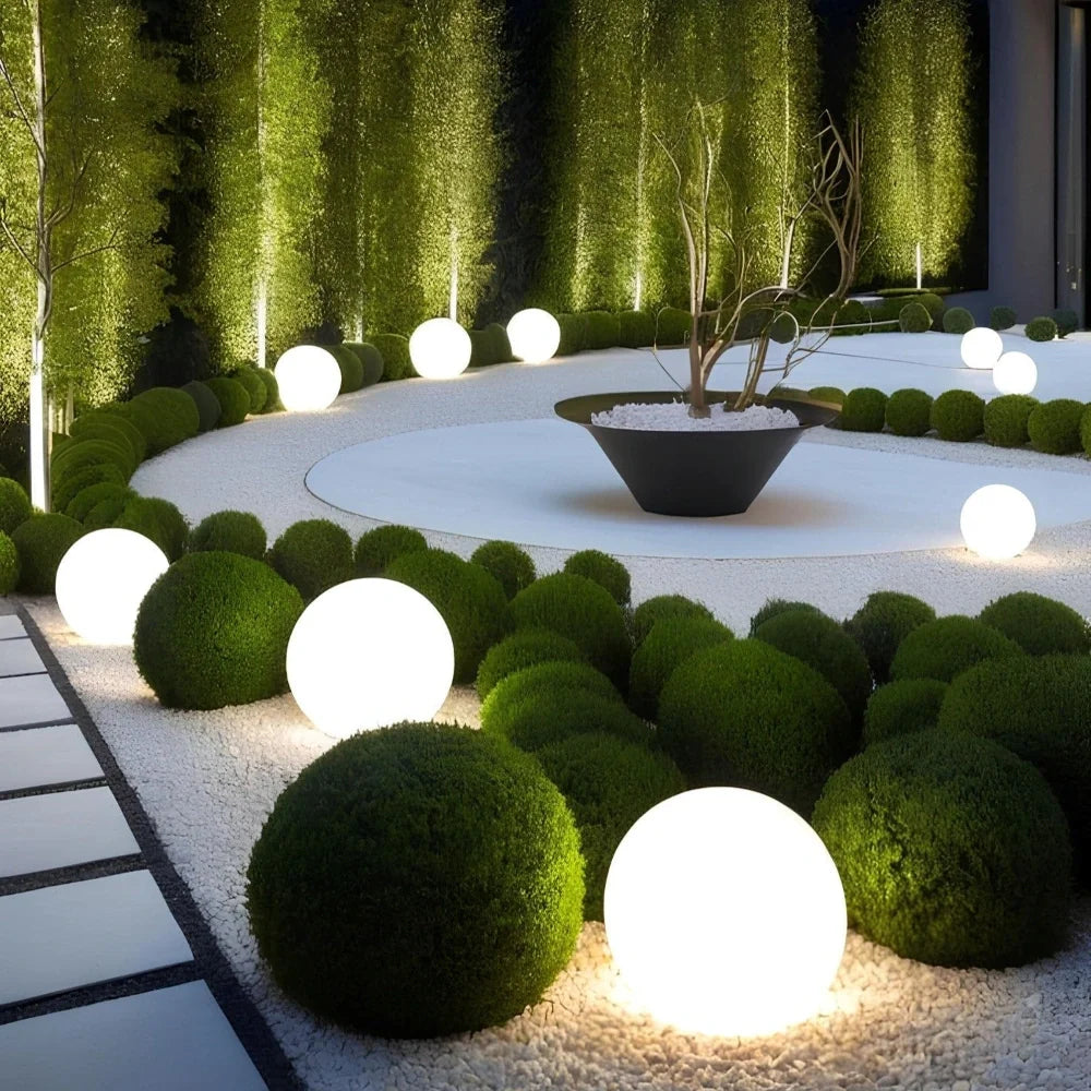 Color-Changing Spherical Garden Light Solar Mood Light