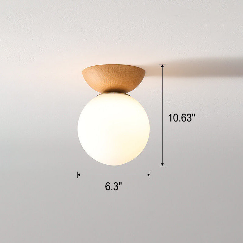 Japanese Style Ceiling Light Modern LED Pendant Light with 3 Color Modes