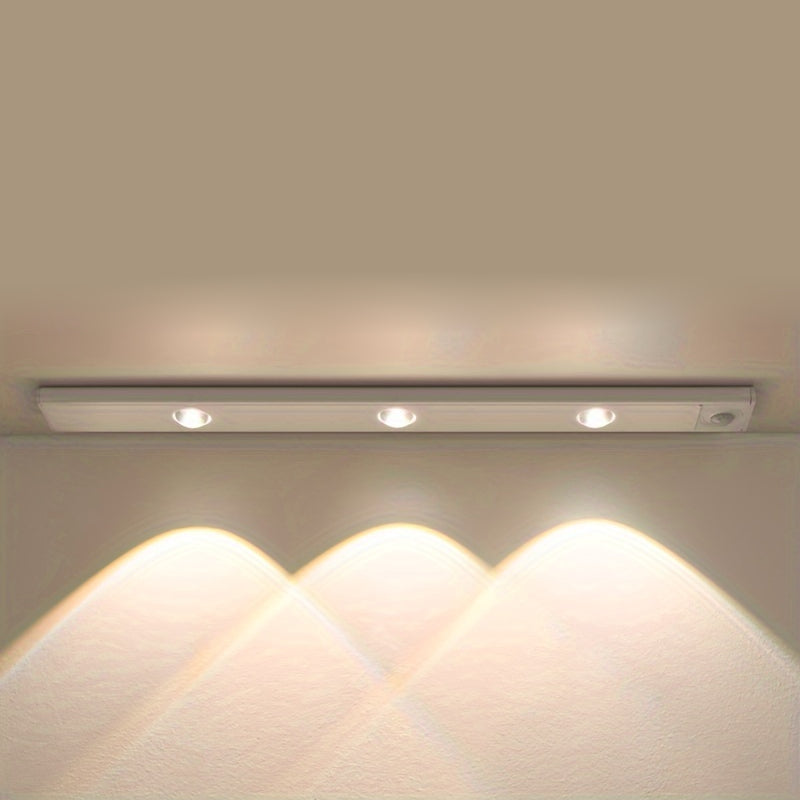Modern LED Motion Sensor Light Wireless Rechargeable Cabinet Light with Motion Sensor