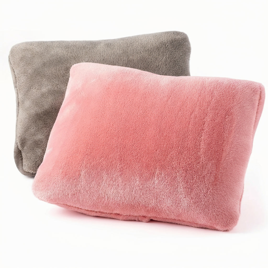 Wearable Heated Electric Blanket with Pillow Versatile 2-in-1 Travel Blanket with Closure