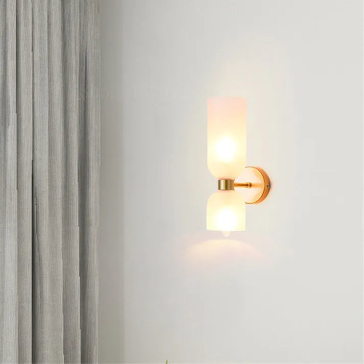 Elegante LED-wandlamp met dubbele bol