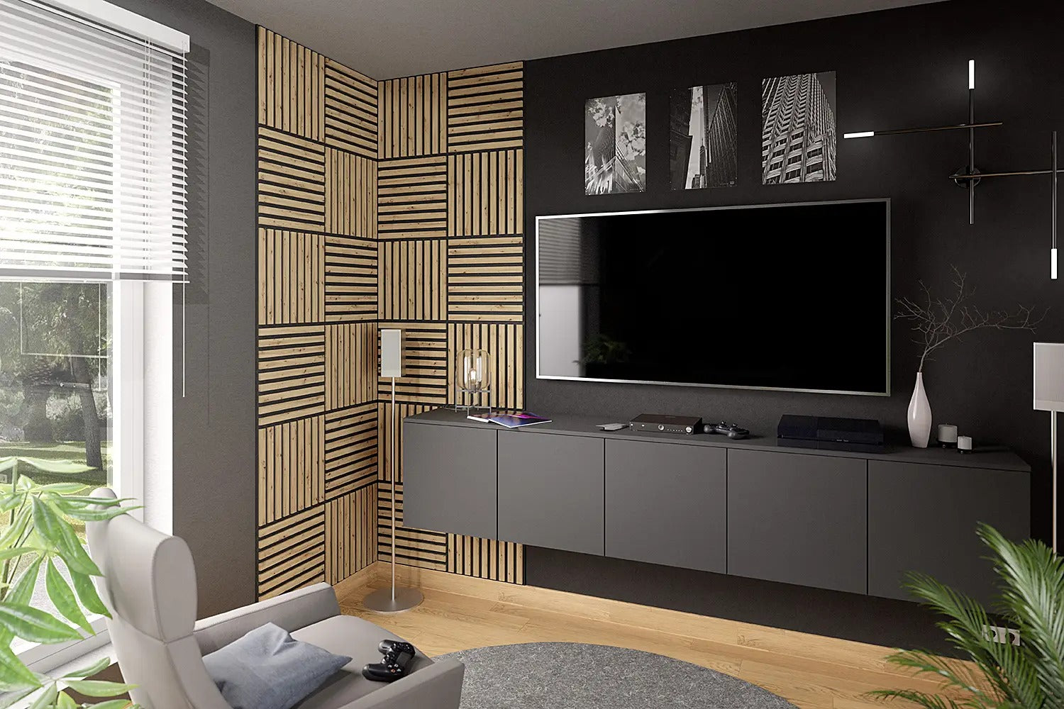 Avenno Verticale LED Wandlamp voor Buitenruimtes