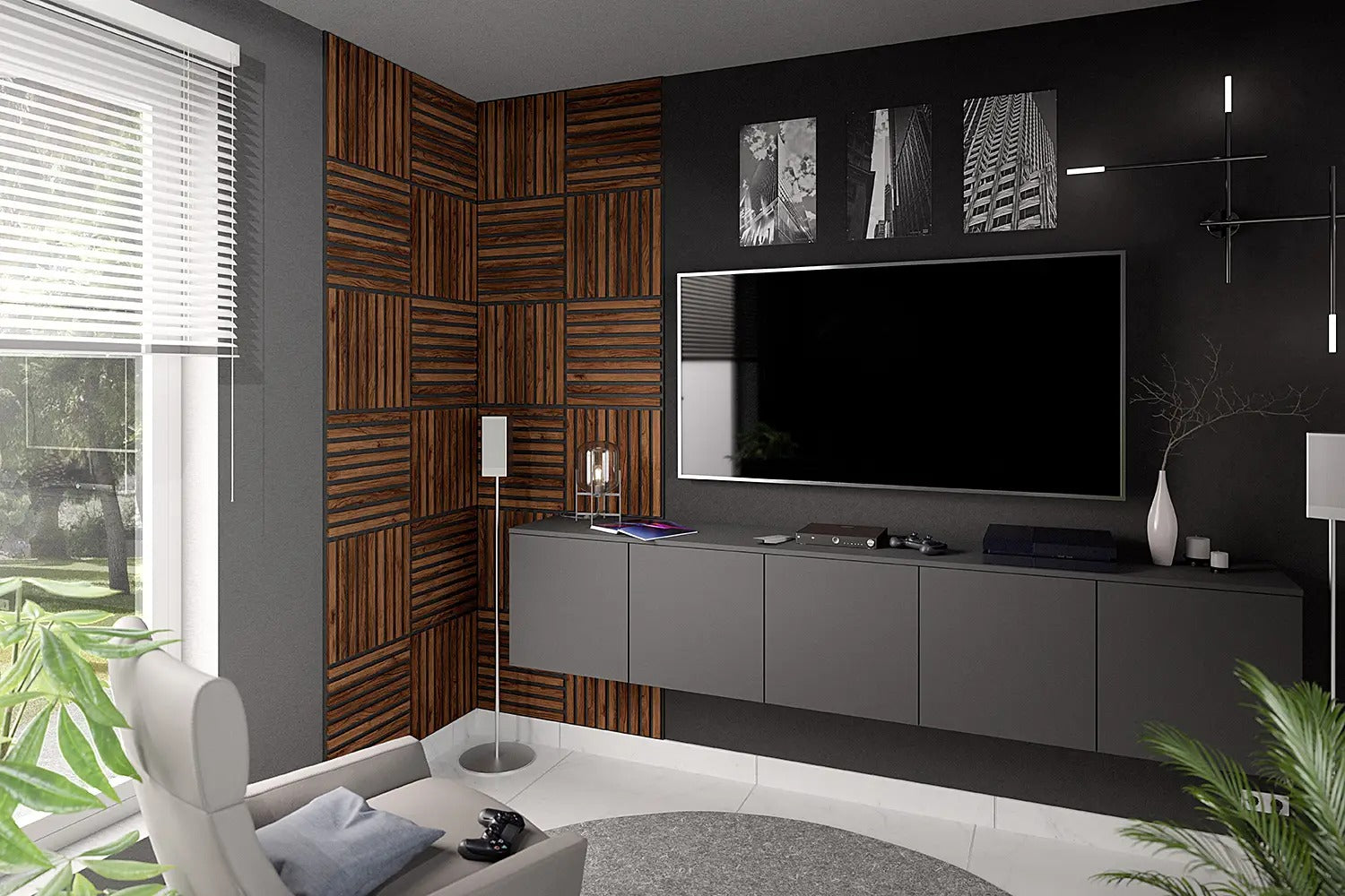 Avenno Verticale LED Wandlamp voor Buitenruimtes