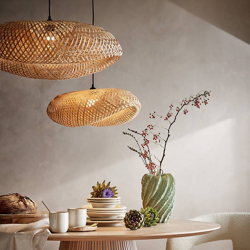 Misaki Hanglamp – Natuurlijke elegantie in een luchtige vorm