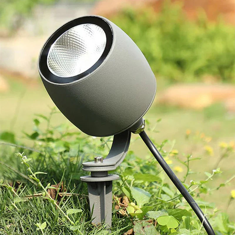 LED garden spotlight for outdoor use – Waterproof and energy-efficient garden lighting, ideal for paths and borders