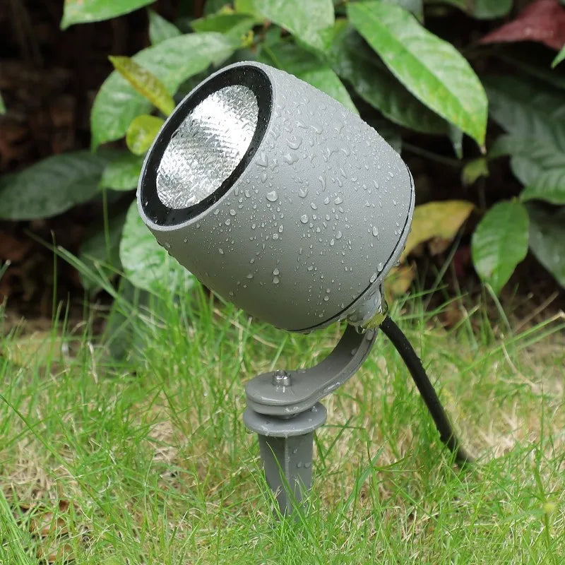 LED garden spotlight for outdoor use – Waterproof and energy-efficient garden lighting, ideal for paths and borders