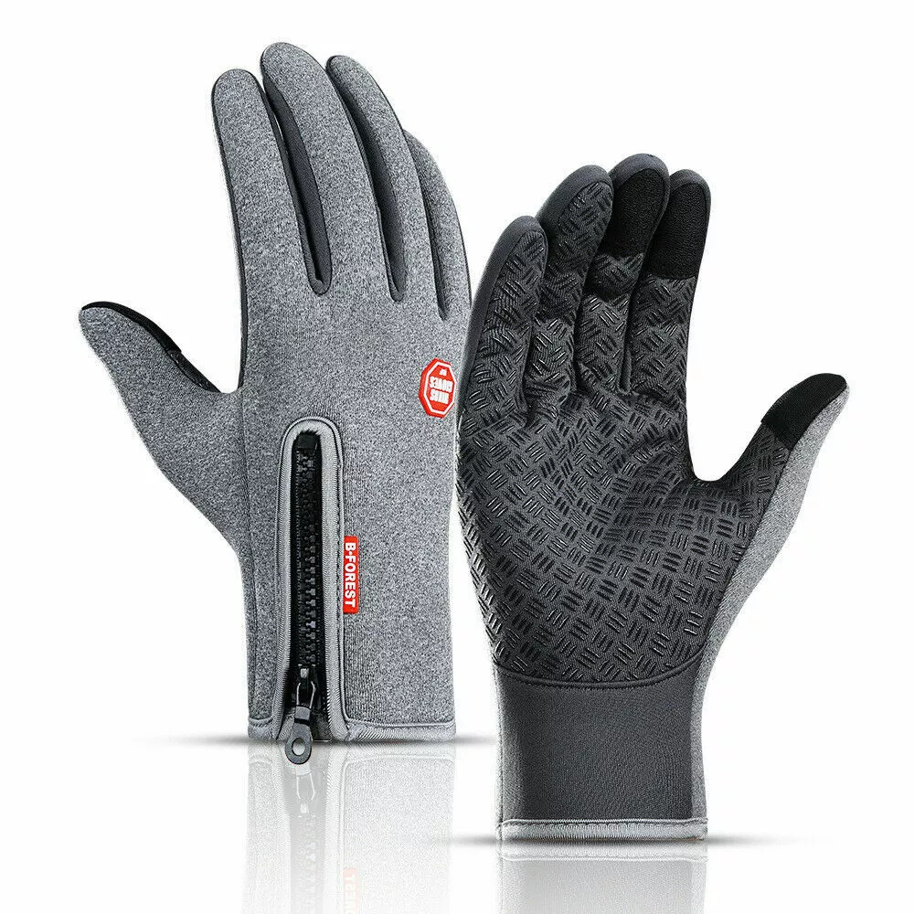 Thermal Sport Gloves Waterproof Heated Touchscreen for Outdoor Use