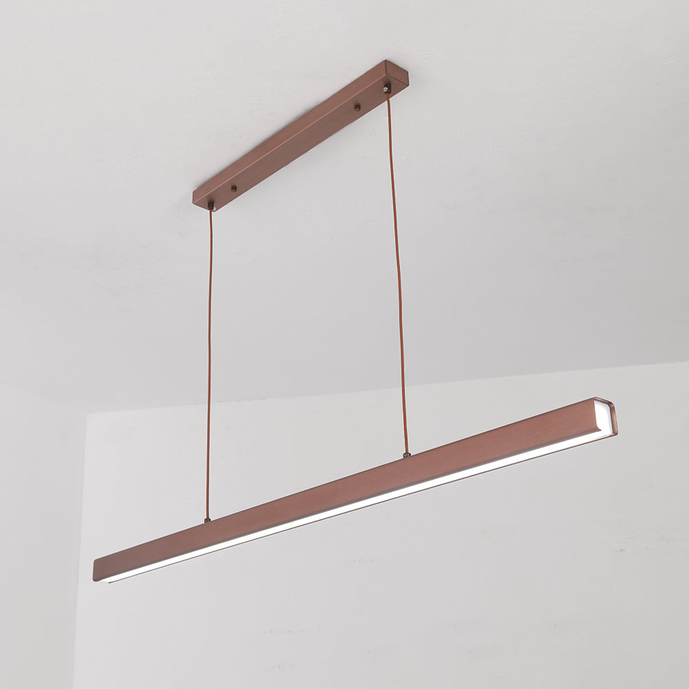 Edge Linear LED Pendant Light Modern Sleek Linear Lighting
