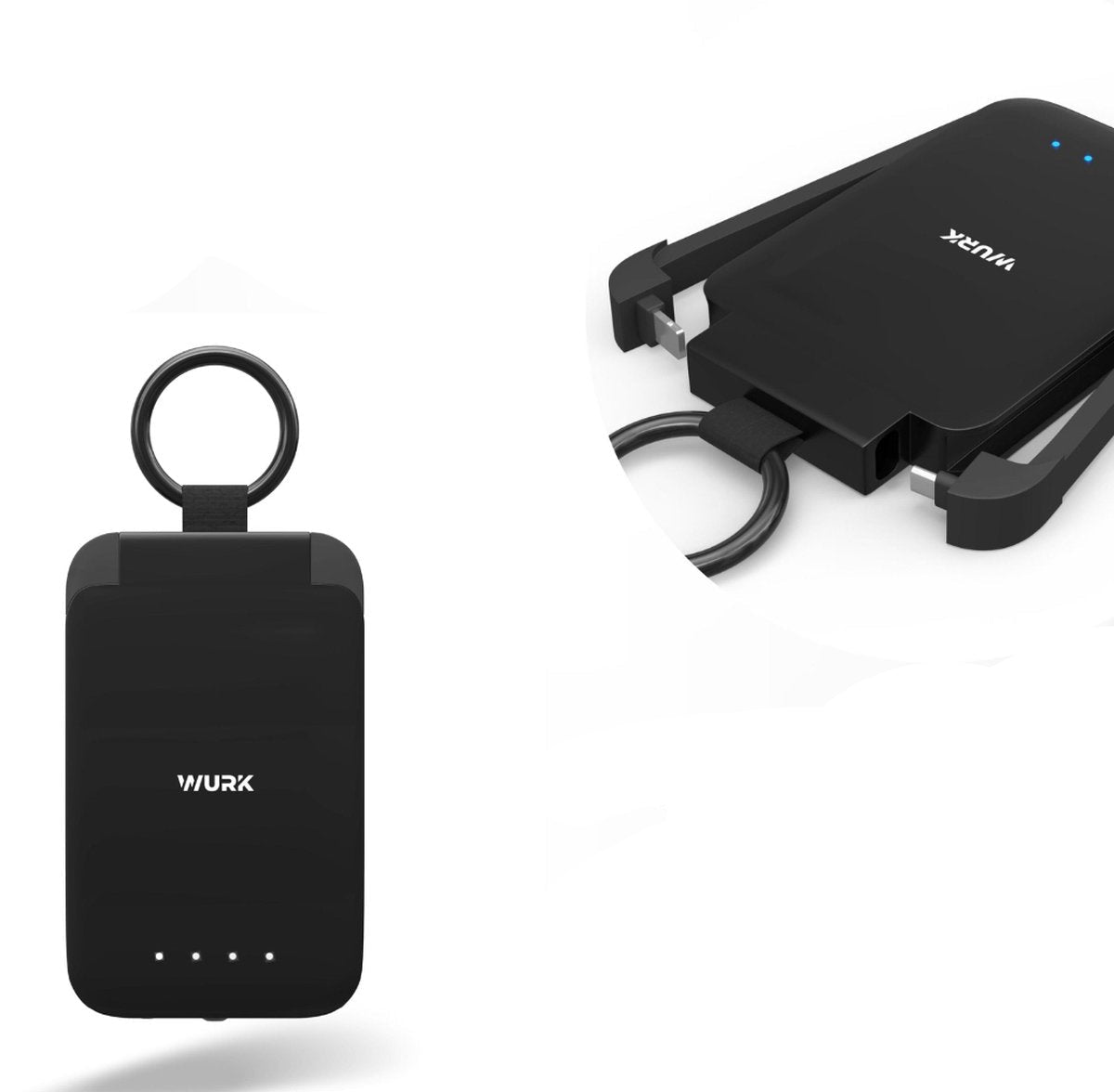 Mini oplaadbare reislader