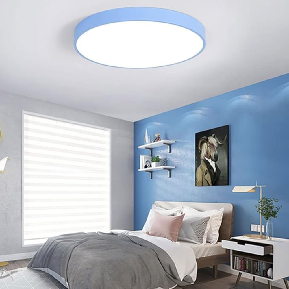 Bedroom Minimalist Flush Mount Ceiling Light Nordic Circular Design