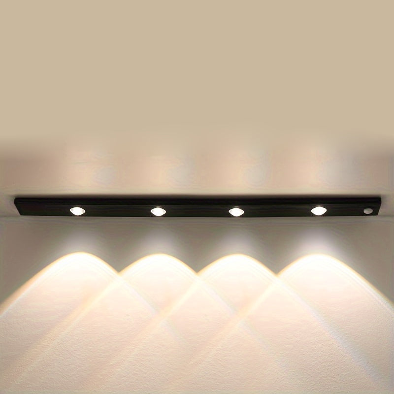 Modern LED Motion Sensor Light Wireless Rechargeable Cabinet Light with Motion Sensor