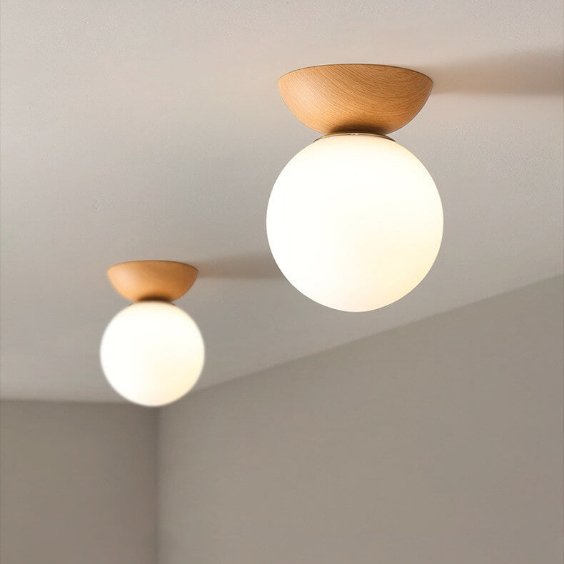 Japanese Style Ceiling Light Modern LED Pendant Light with 3 Color Modes