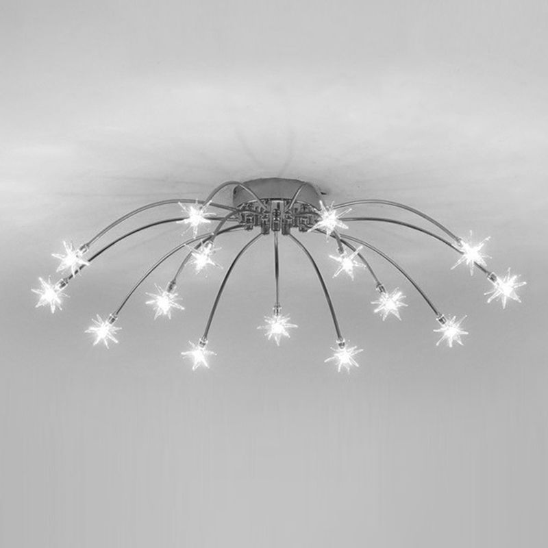 Starry-Inspired Ceiling Light Elegant Flush Mount for Modern Interiors