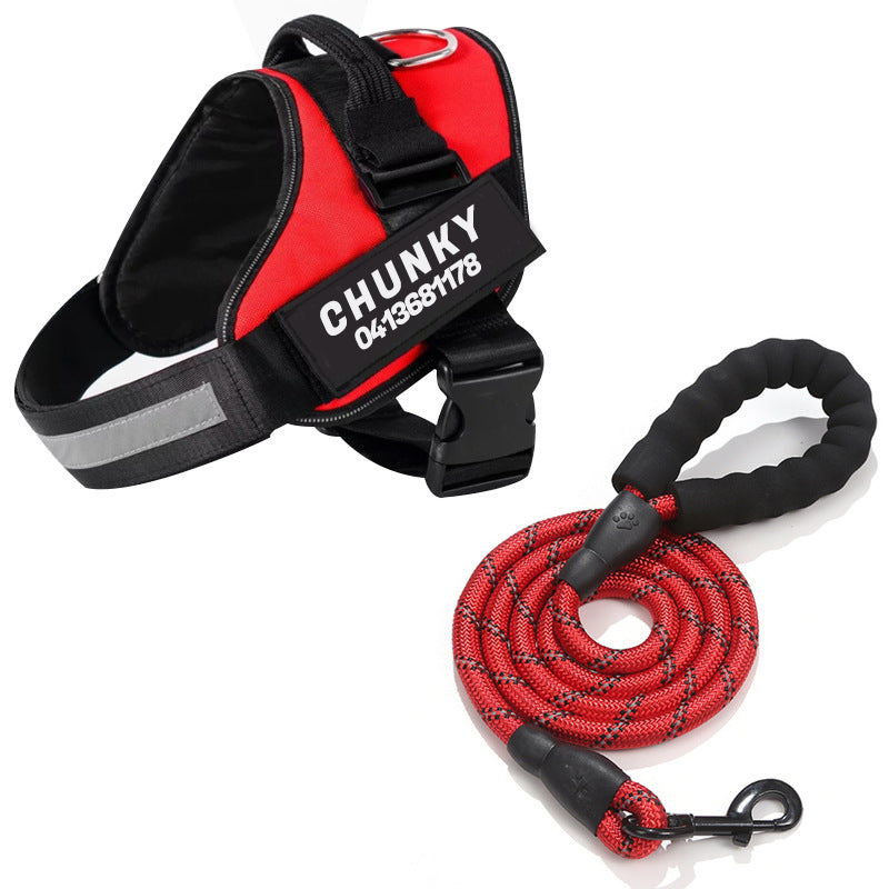 Secure Reflective Lightweight Adjustable Dog Harness