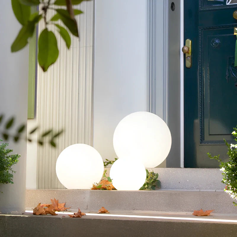 Color-Changing Spherical Garden Light Solar Mood Light