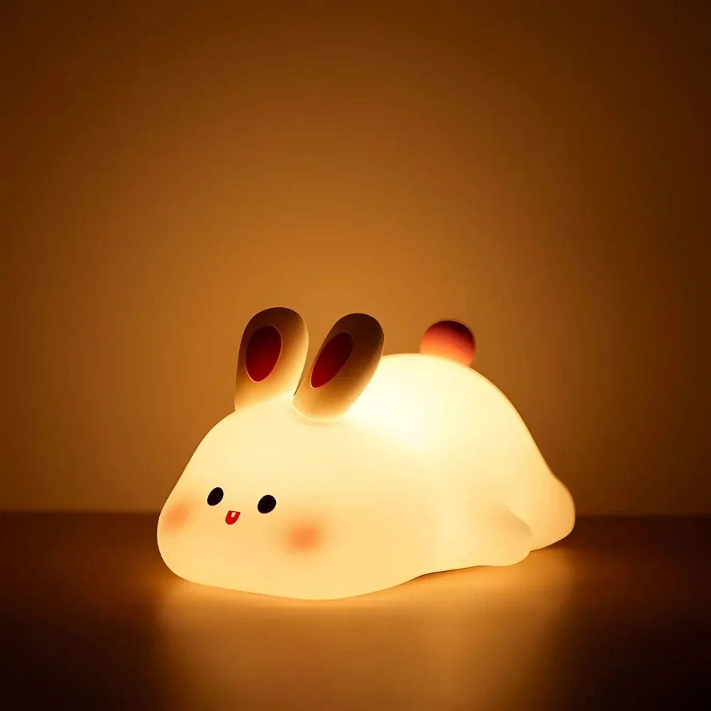 Tap Buddies Table Lamp Light Adorable Touch-Control Bedside Lamp