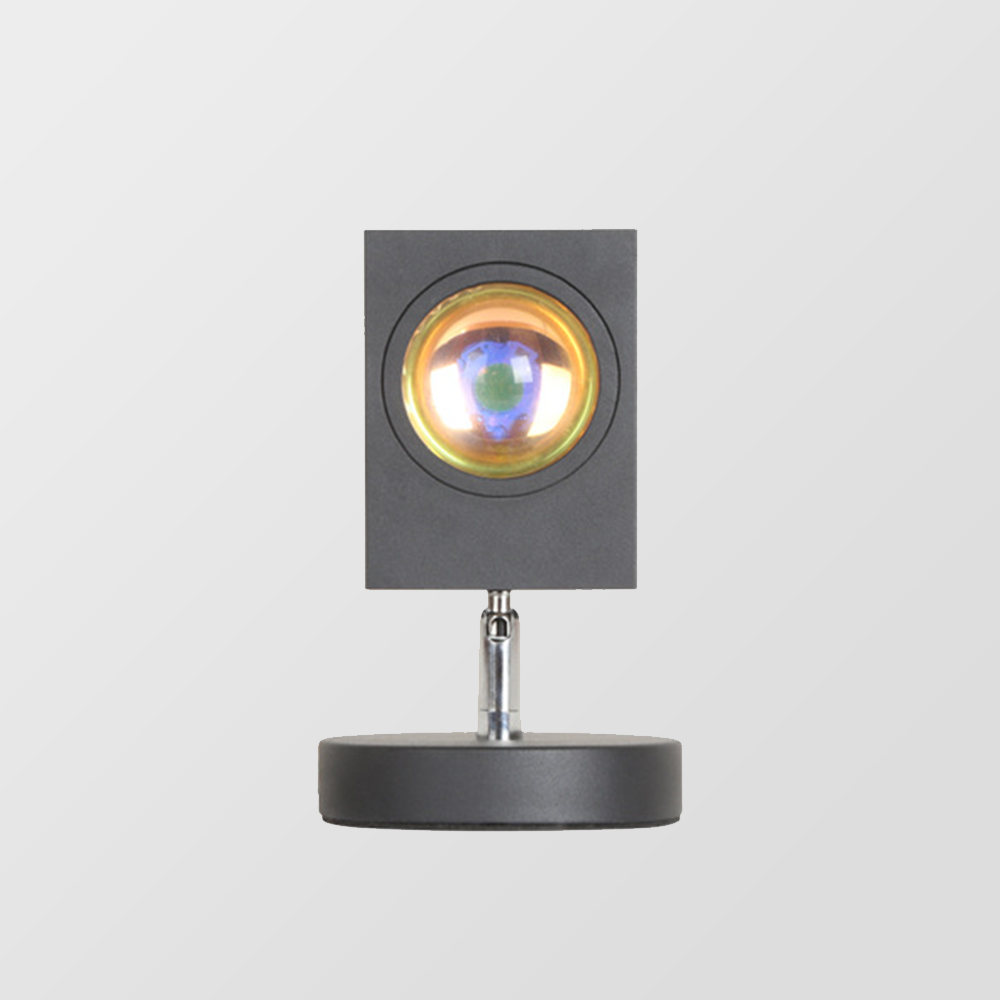 Retro Sunset LED Table Lamp in Warm Ambient Vintage Lighting