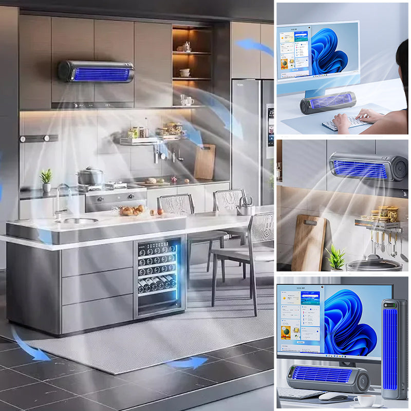 3-in-1 Rechargeable Portable Air Cooler Fan