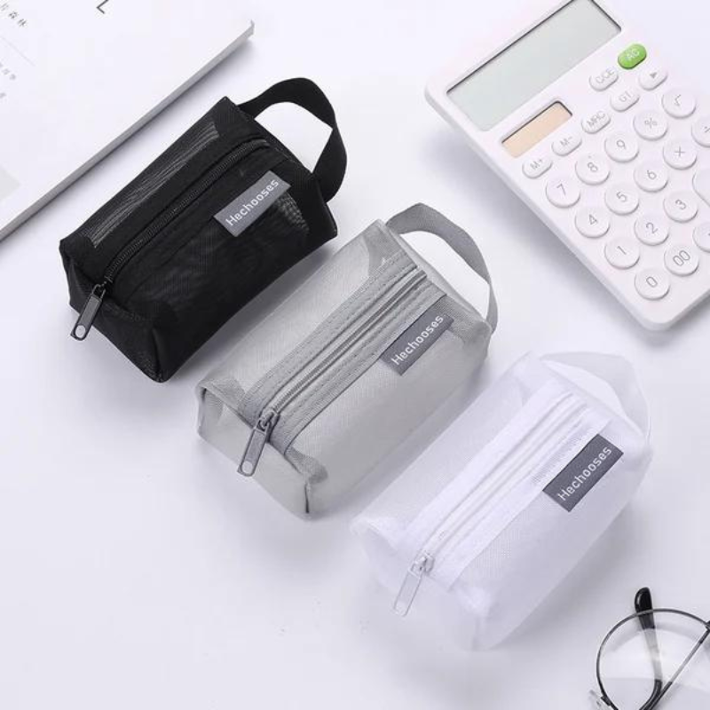 Minimalist Lightweight Organiser Pouch for Accessories -3 Pieces