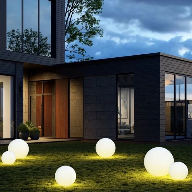 Color-Changing Spherical Garden Light Solar Mood Light
