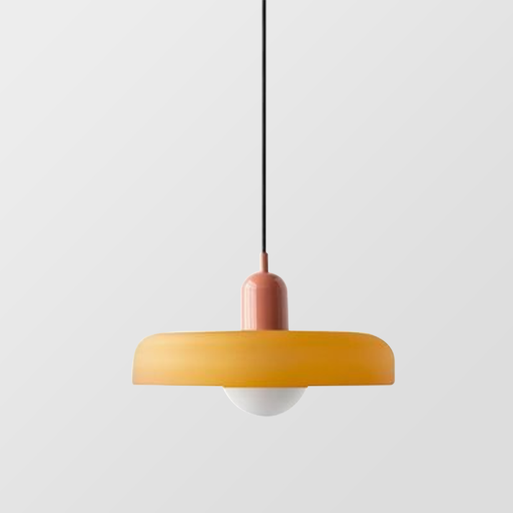 VitraLumo Gekleurde Glaslamp in Bauhaus Stijl