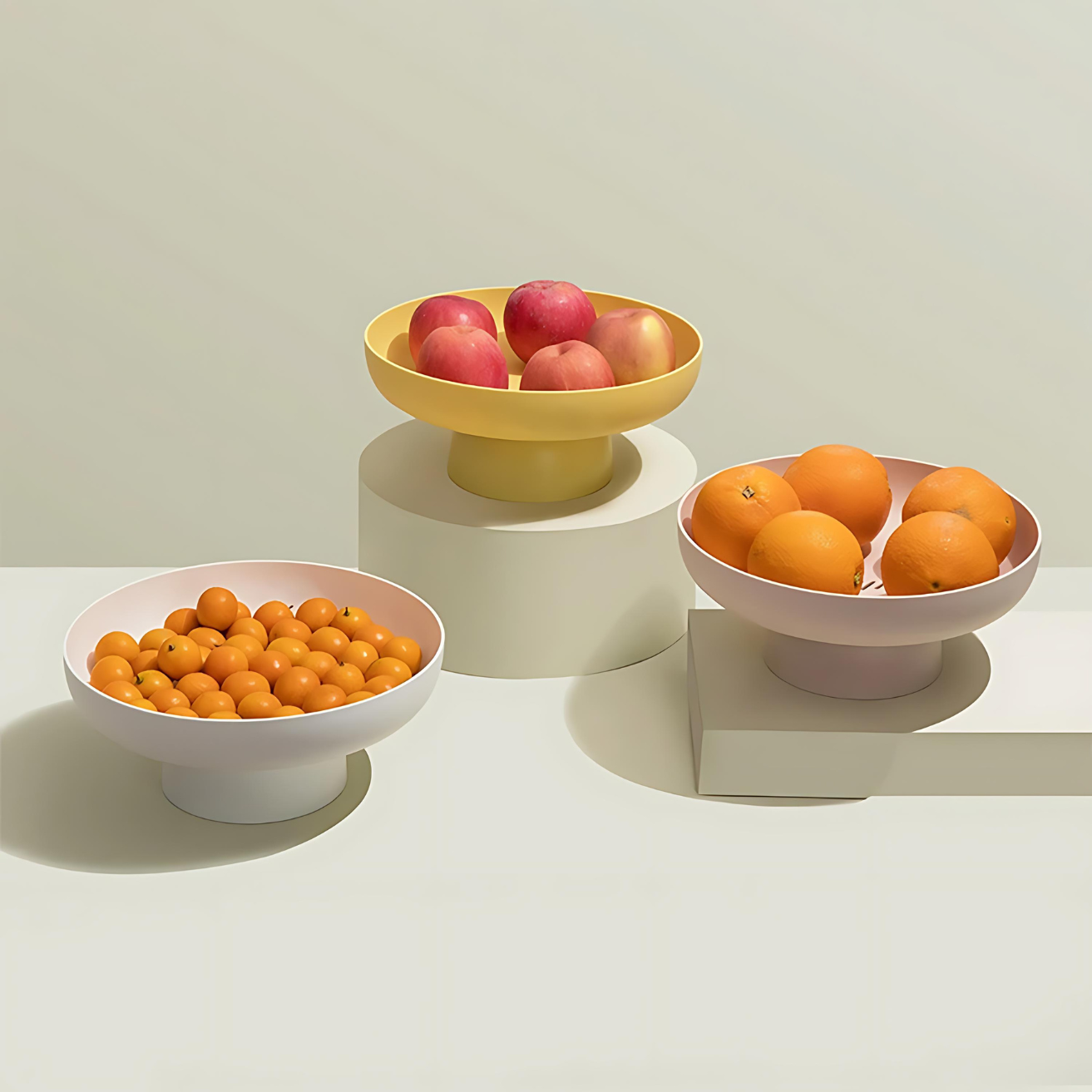 Minimalist Fruit Bowl Fresh-Keeping Design for Kitchen & Dining Table
