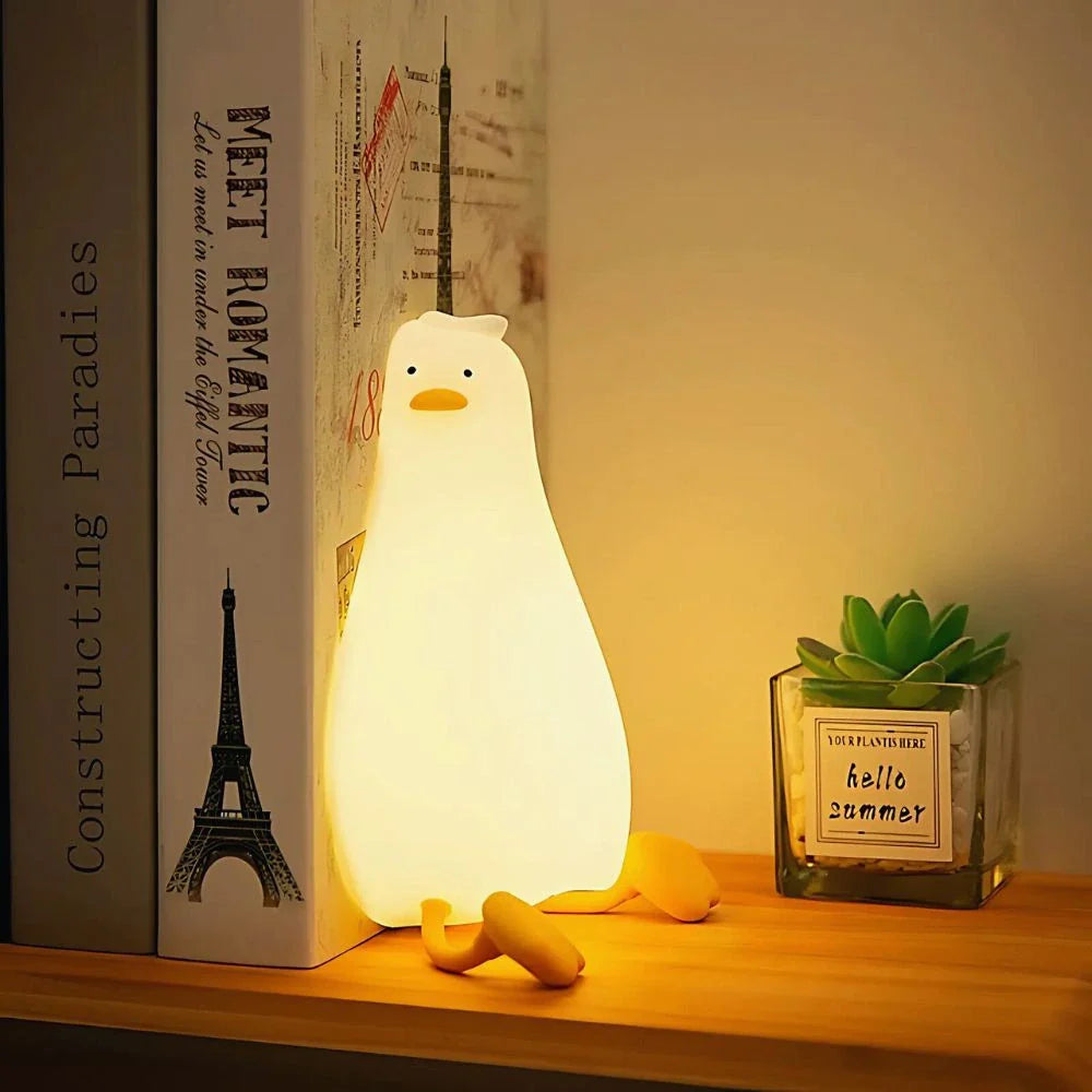 Tap Buddies Table Lamp Light Adorable Touch-Control Bedside Lamp
