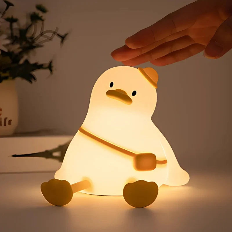 Tap Buddies Table Lamp Light Adorable Touch-Control Bedside Lamp