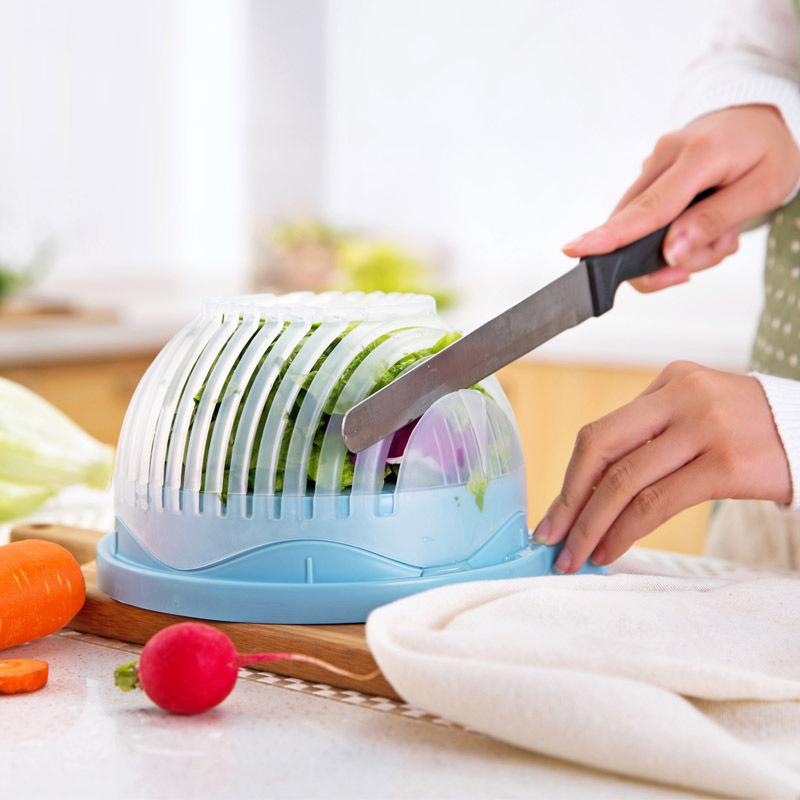 Snijhulp voor salade