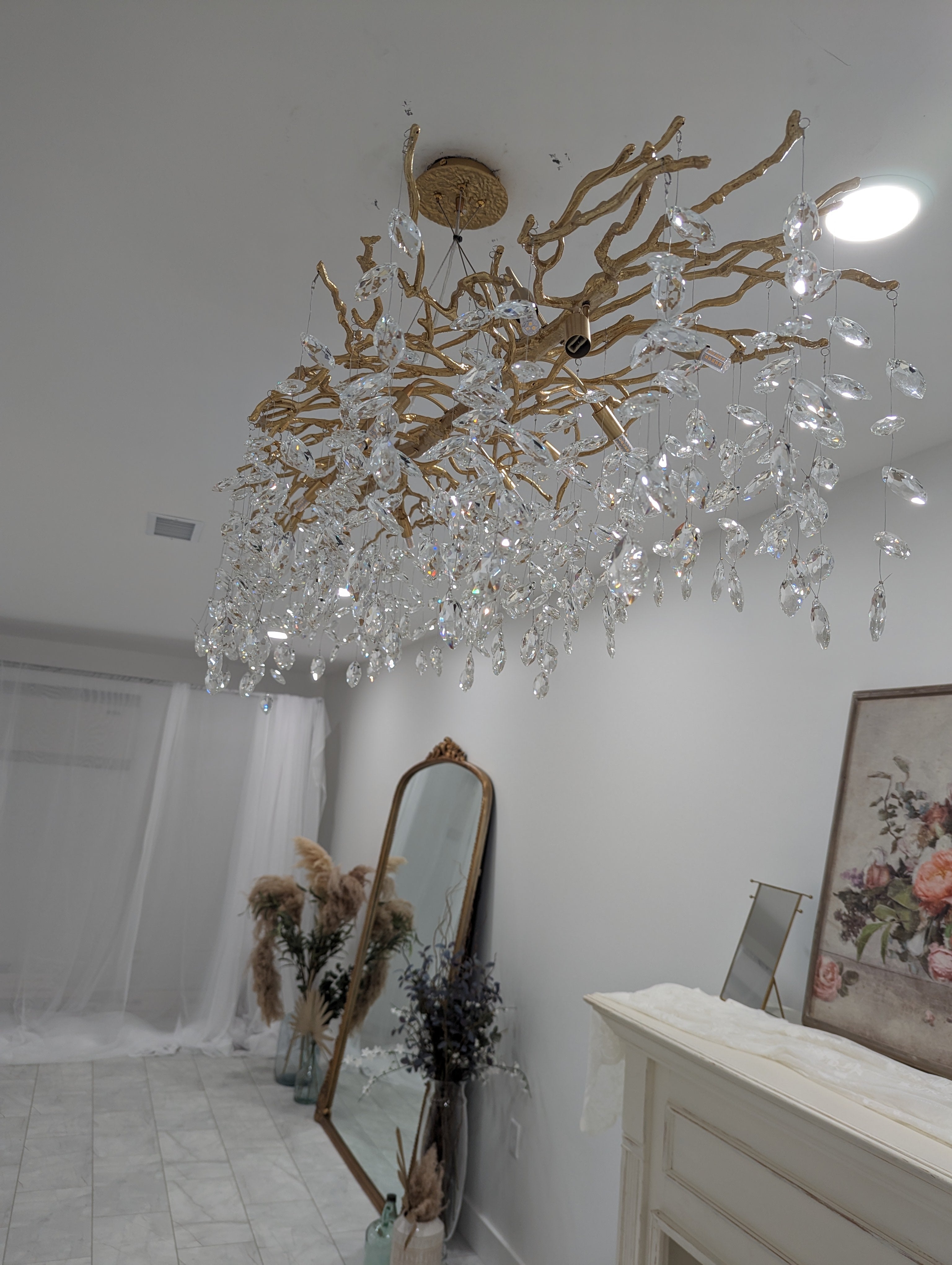Elegant Branch Chandelier Modern Ceiling Light