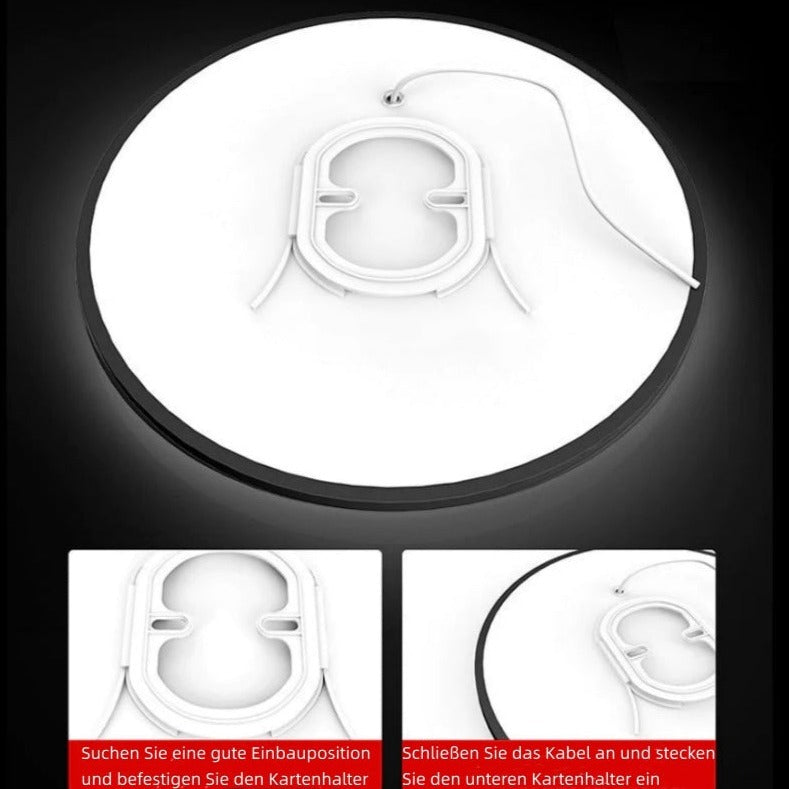 Bathroom Ceiling Light Sleek Round Fixture for Balcony & Indoors