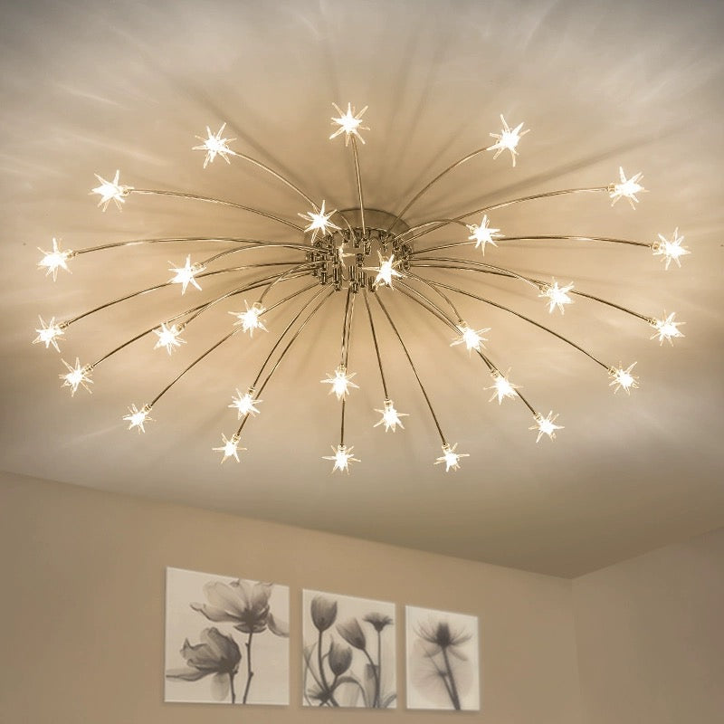 Starry-Inspired Ceiling Light Elegant Flush Mount for Modern Interiors