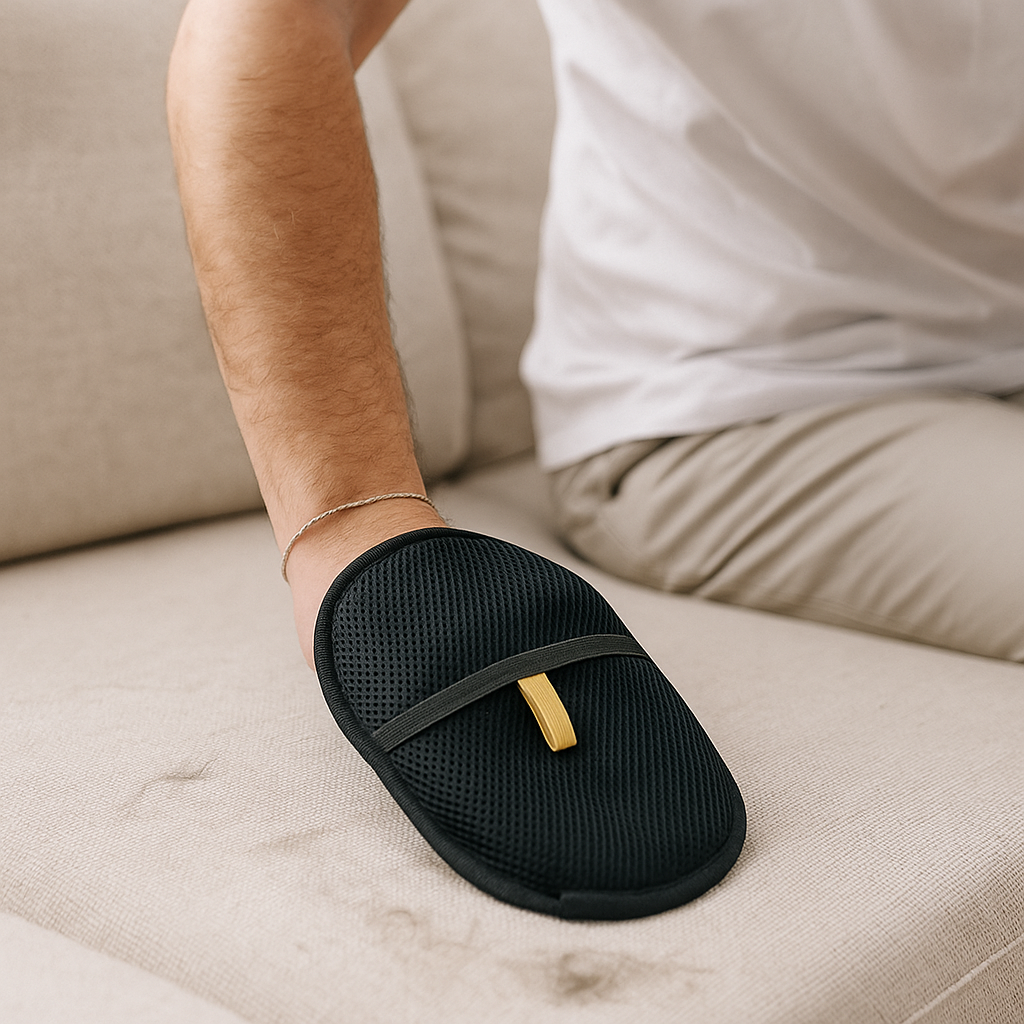 Pet Grooming and Hair Removal Glove Effective Fur Cleaner for Cats & Dogs