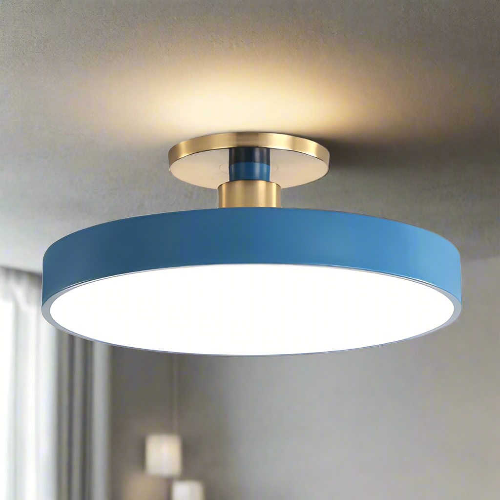 Nordic Round LED Ceiling Light Modern Minimalist Design