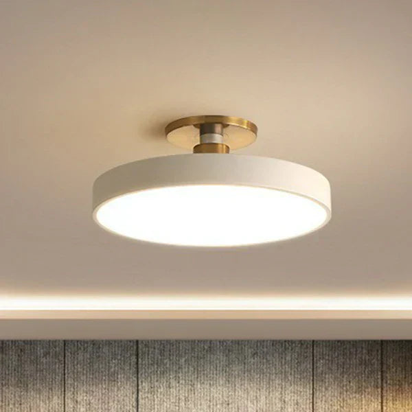 Nordic Round LED Ceiling Light Modern Minimalist Design