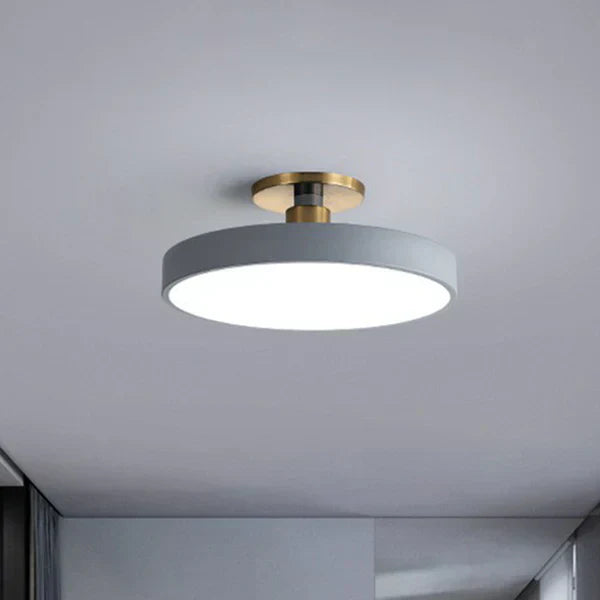 Nordic Round LED Ceiling Light Modern Minimalist Design