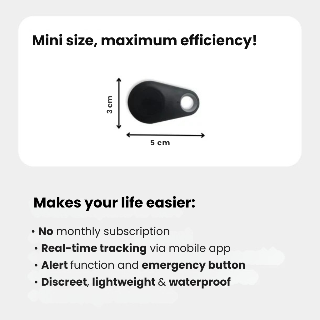 Kids Safety GPS Tracker Waterproof Live Location Device with SOS Function