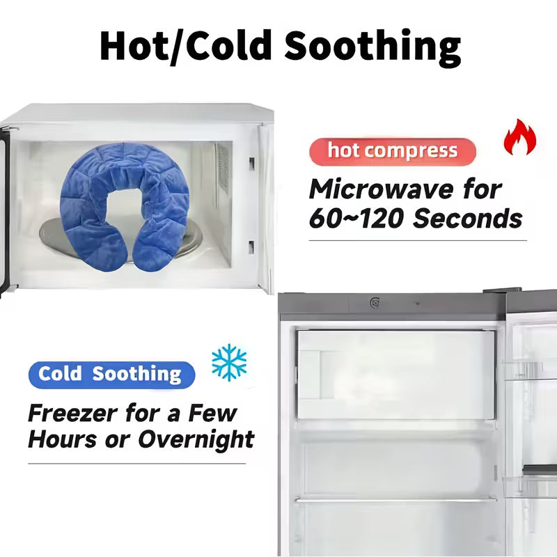 Calm Neck & Shoulder Heat Pad Microwavable & Freezable