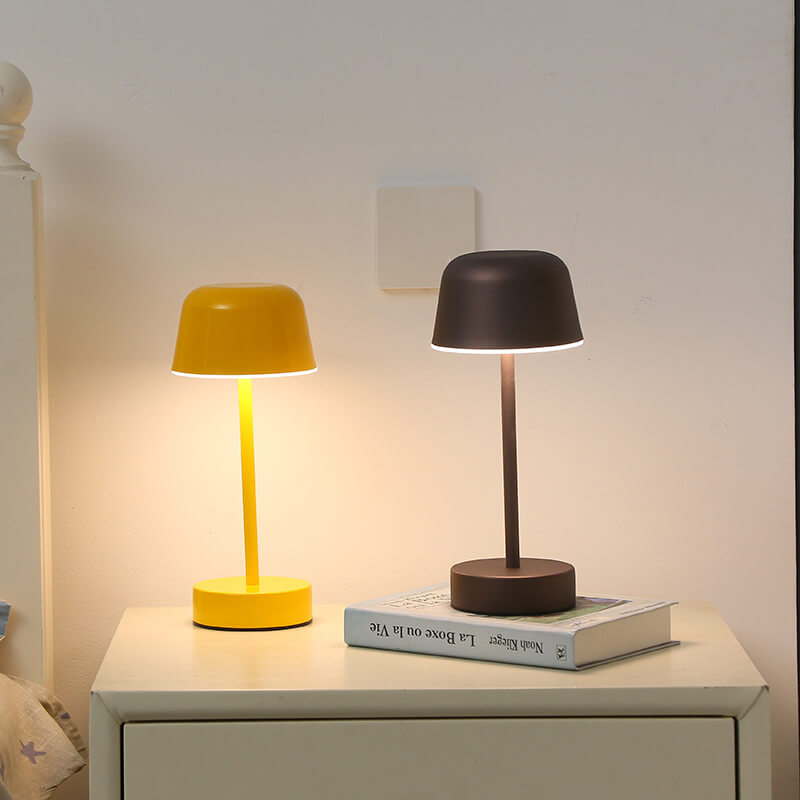 Pulse Flare Modern Wireless Rechargeable LED Table Lamp for Living Room