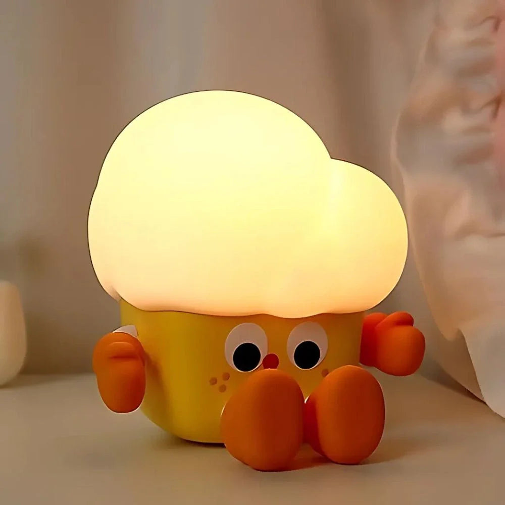 Tap Buddies Table Lamp Light Adorable Touch-Control Bedside Lamp