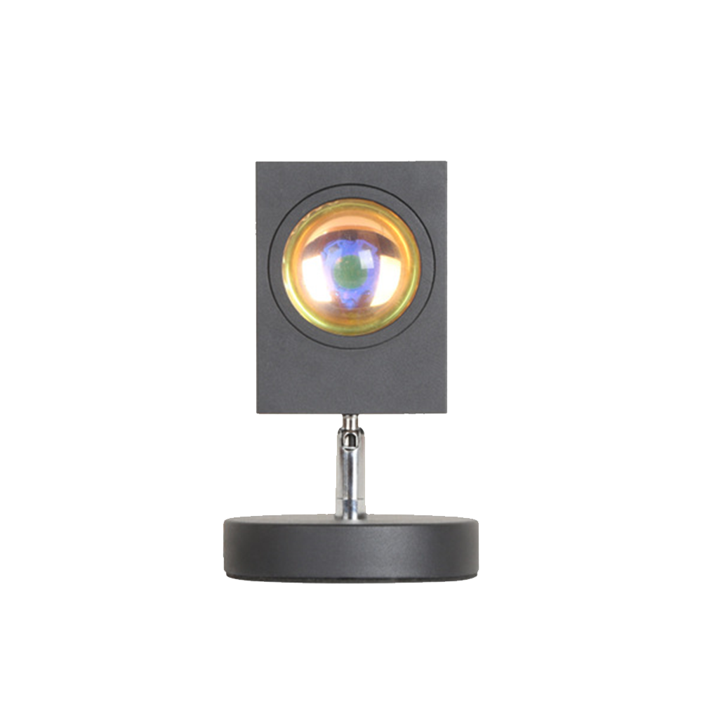 Retro Sunset LED Table Lamp in Warm Ambient Vintage Lighting