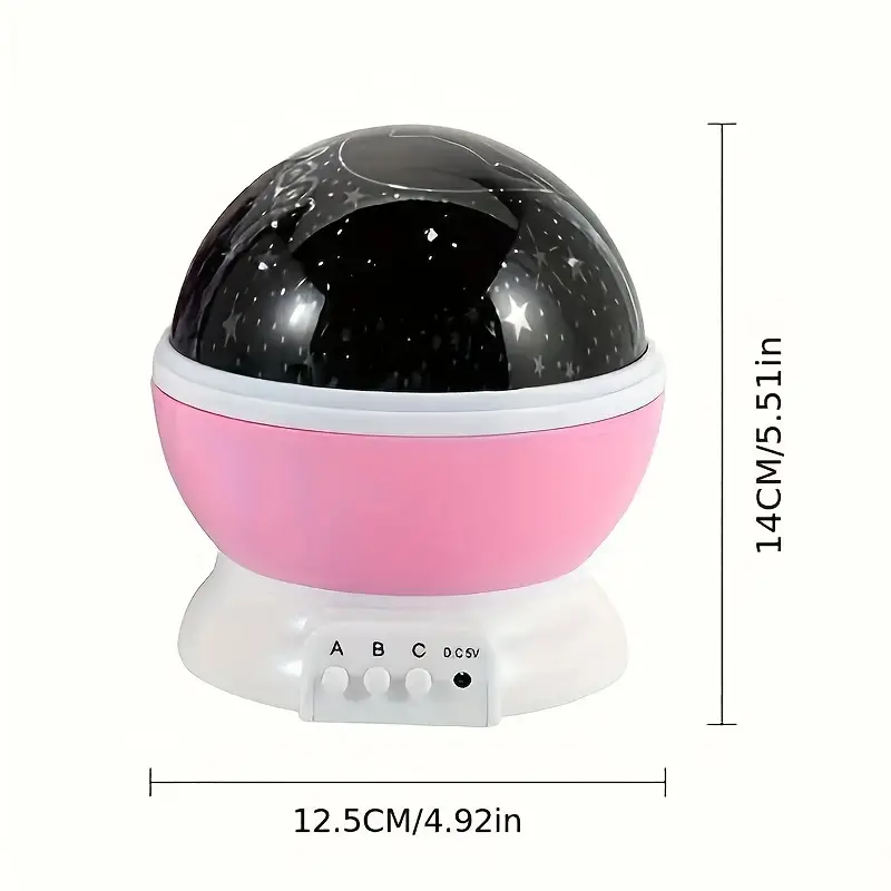 Astrina Star Projector with Soft Light and Dreamy Design