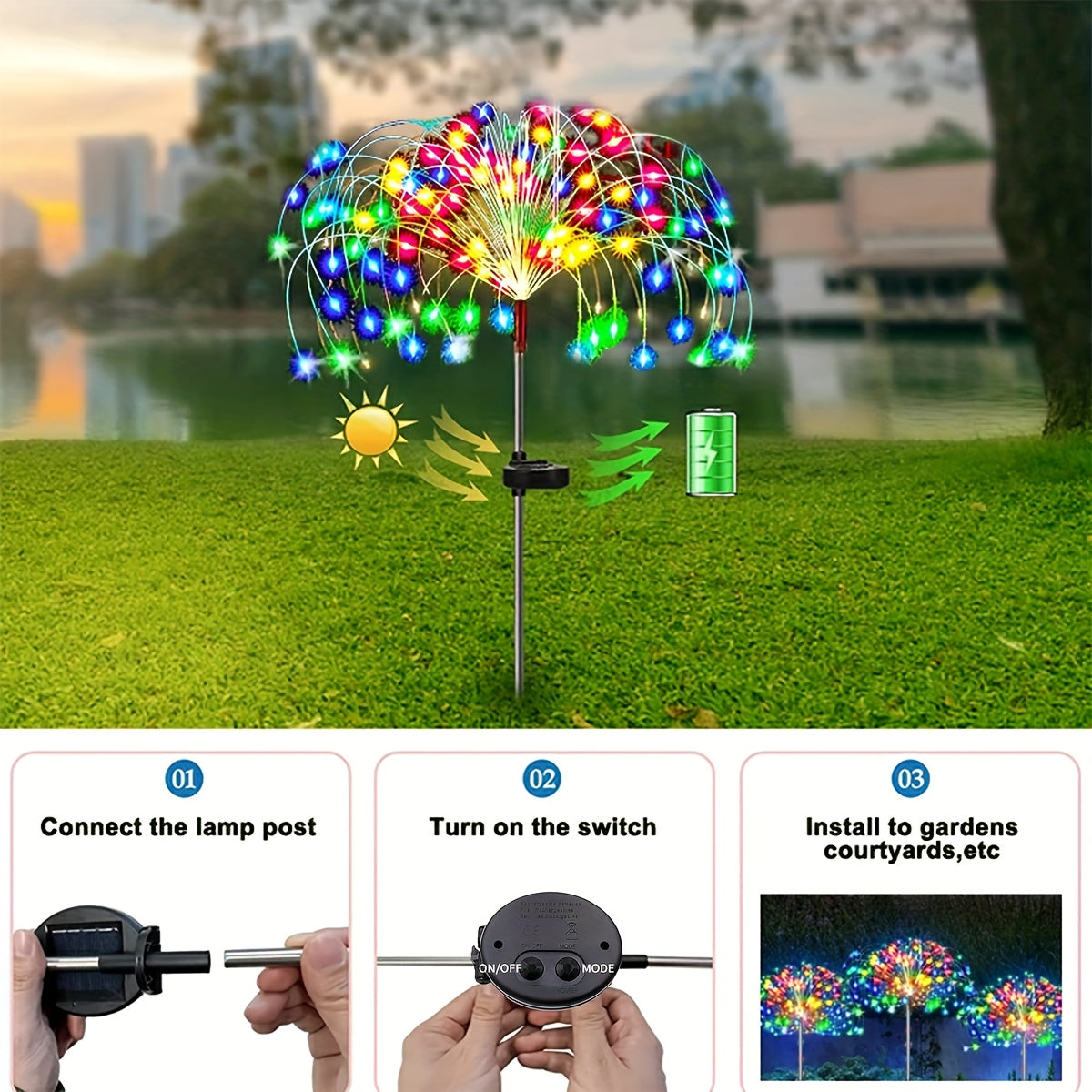 SolaroTwine LED Tuinverlichting op Zonne-energie