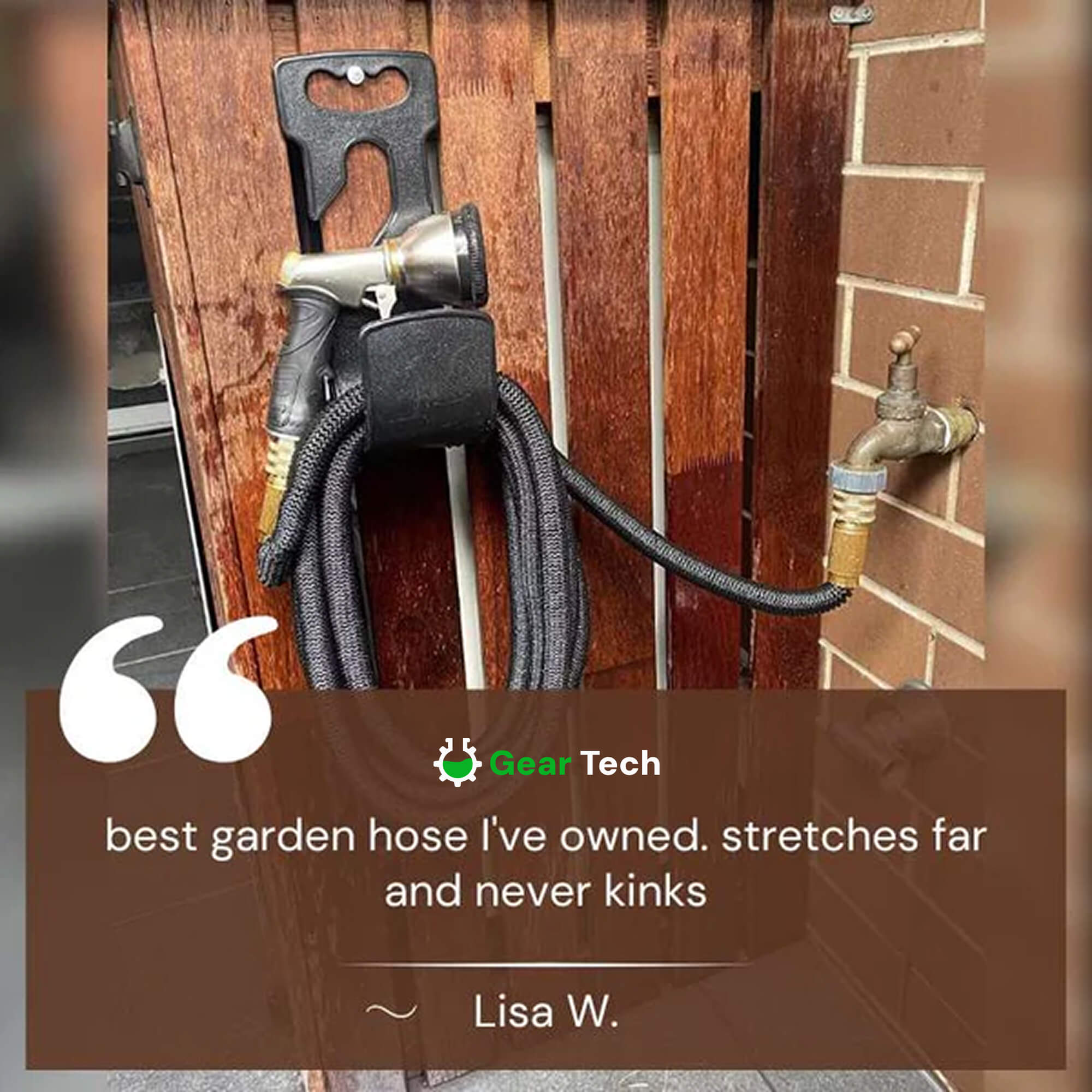 Expandable Garden Hose Tangle-Free, Durable & Easy-Store Watering Hose