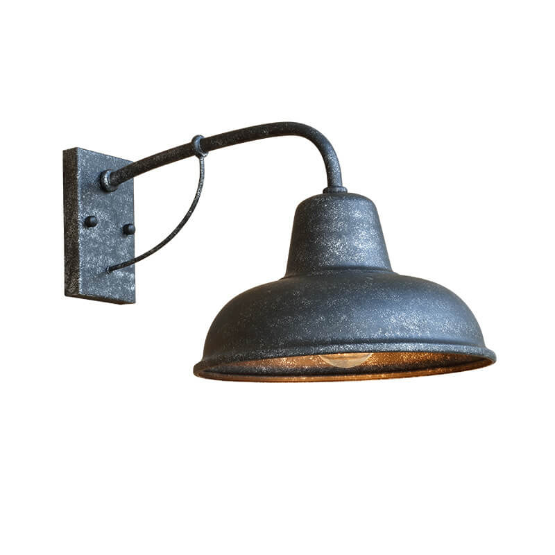 Vintage Industrial Outdoor Porch Wall Light Weather-Resistant Barn-Style
