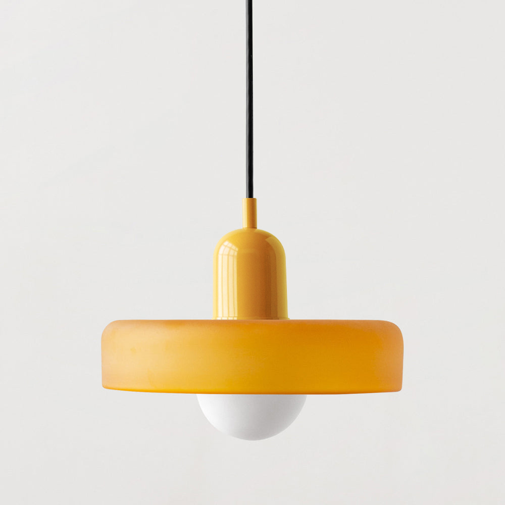 VitraLumo Gekleurde Glaslamp in Bauhaus Stijl