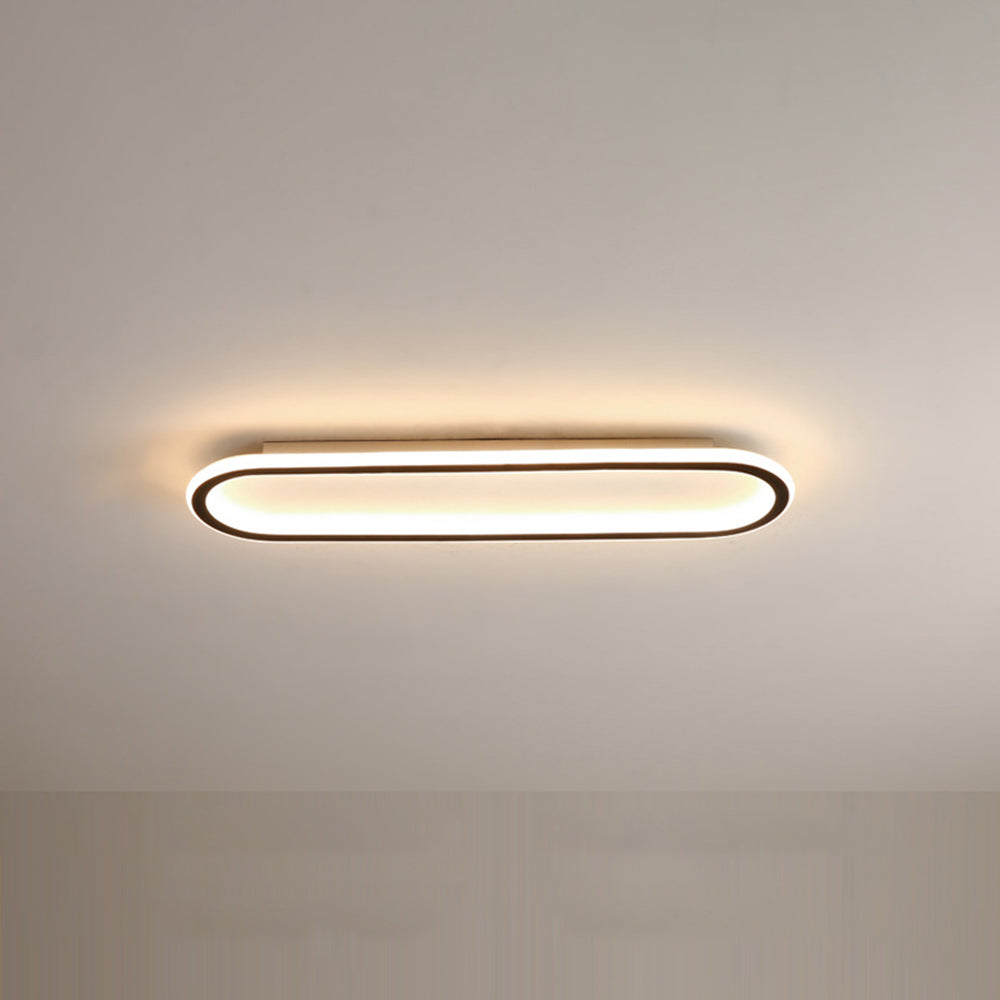 Minimalist Rectangular Flush Mount Ceiling Light Modern LED