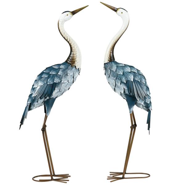 Decoratieve Tuinbeelden Kraanvogel Set